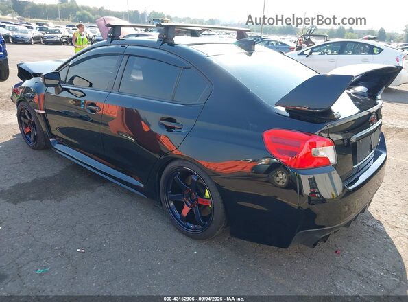 JF1VA2S69M9813991 2021 SUBARU WRX STI Черный Задняя левая четверть