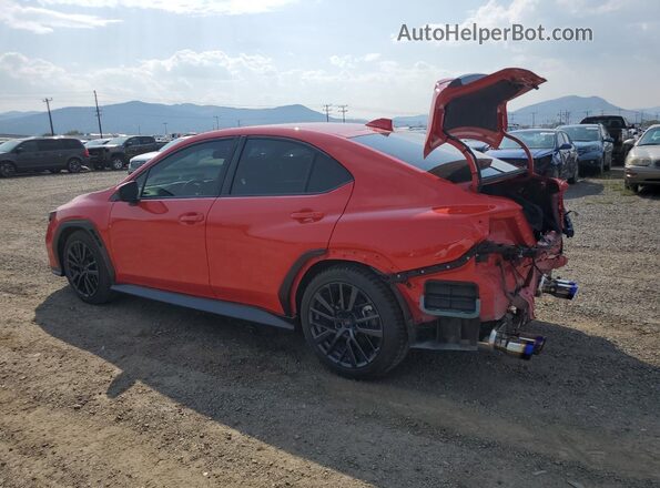 JF1VBAF69N9031175 2022 SUBARU WRX Red Tył lewy
