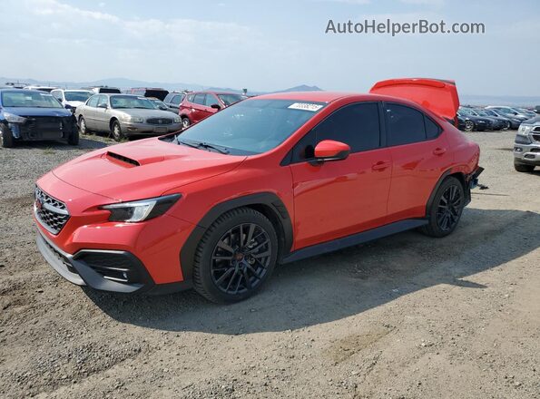 JF1VBAF69N9031175 2022 SUBARU WRX Red Przód lewy