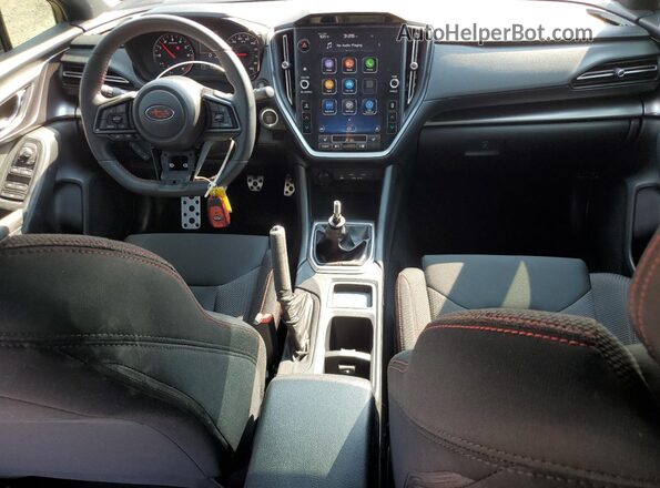 JF1VBAF69N9031175 2022 SUBARU WRX Red Widok deski rozdzielczej