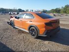 2022 Subaru Wrx Limited Оранжевый vin: JF1VBAL68N9027574