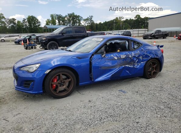 JF1ZCAC11H9604811 2017 SUBARU BRZ Blue Przód lewy