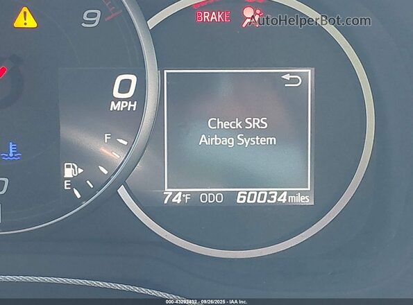 JF1ZCAC11K9601706 2019 SUBARU BRZ Серебряный 