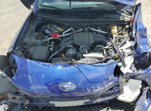 JF1ZDBE19R9700381 2024 SUBARU BRZ Синий Вид задней части салона