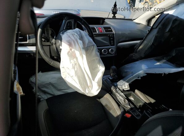 JF2GPABC5G8312609 2016 SUBARU CROSSTREK Silver Widok zestawu wskaźników