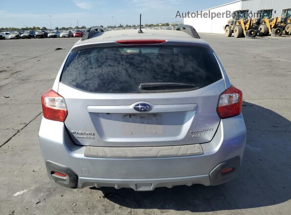 JF2GPABC5G8312609 2016 SUBARU CROSSTREK Silver Widok wnętrza z przodu