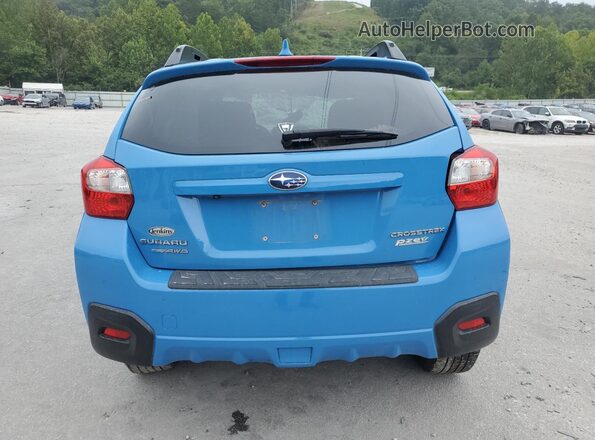 JF2GPAKC2H8200285 2017 SUBARU CROSSTREK Синий Вид сзади