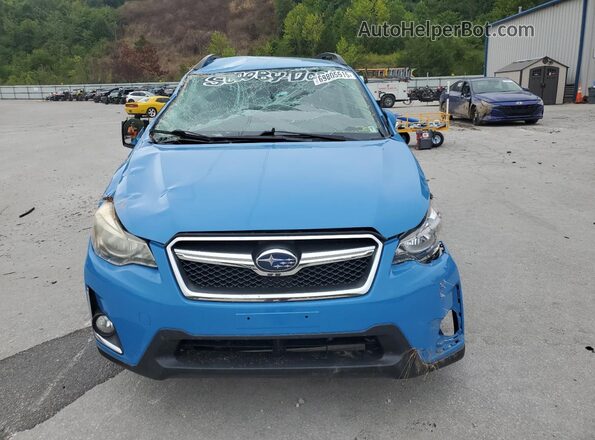 JF2GPAKC2H8200285 2017 SUBARU CROSSTREK Синий Вид спереди