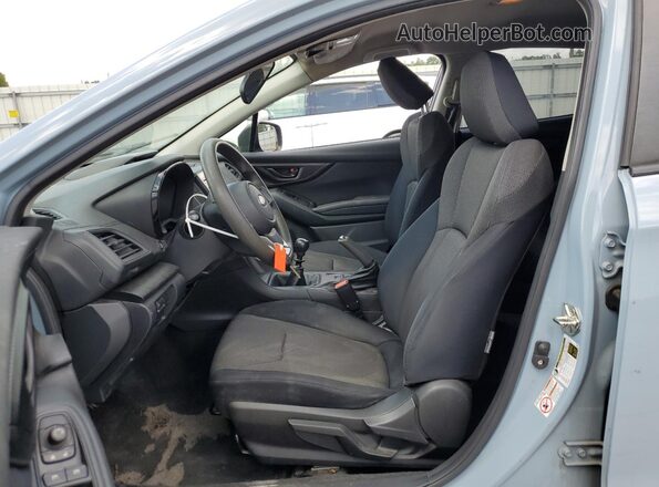 JF2GTAAC7JG314940 2018 SUBARU CROSSTREK Blue Front interior view