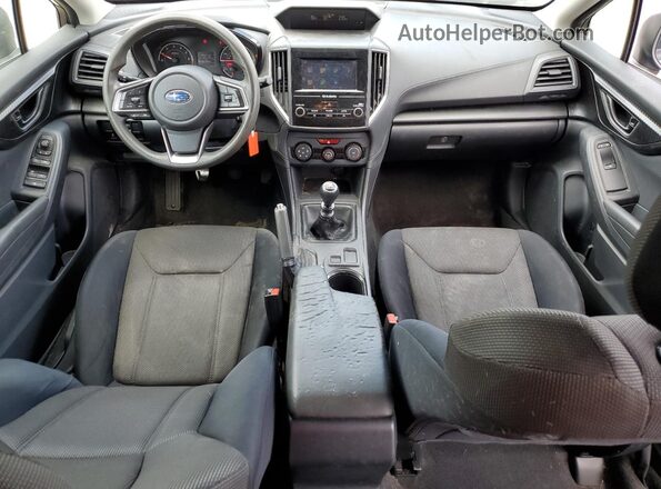 JF2GTAAC7JG314940 2018 SUBARU CROSSTREK Blue Dashboard view