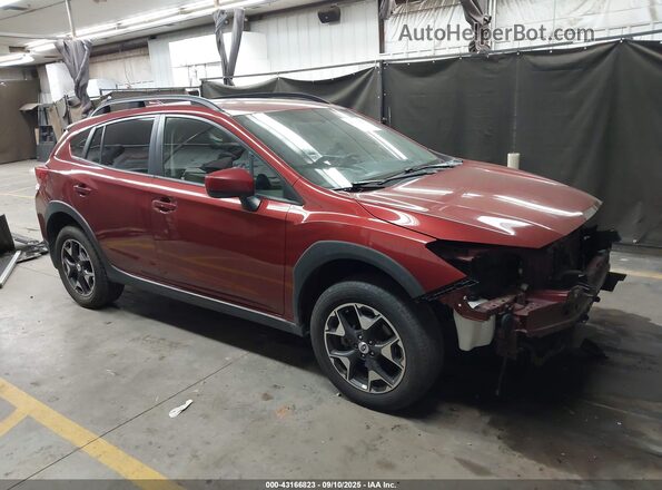 JF2GTABC1JH252217 2018 SUBARU CROSSTREK Red Սալոնի 360 աստիճան տեսք