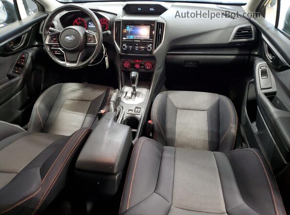 JF2GTABC9JH217098 2018 SUBARU CROSSTREK Черный Вид панели приборов