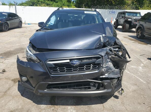 JF2GTABCXJH282946 2018 SUBARU CROSSTREK Gray წინა ხედი
