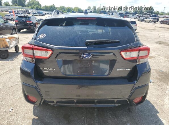 JF2GTABCXJH282946 2018 SUBARU CROSSTREK Gray უკანა ხედი