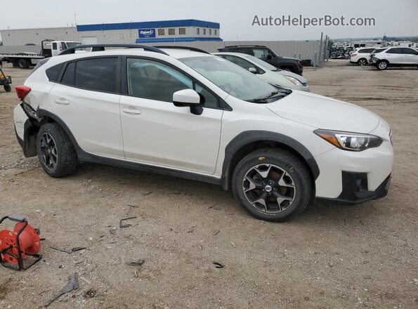 JF2GTADC0JH240475 2018 SUBARU CROSSTREK Белый Передняя правая четверть