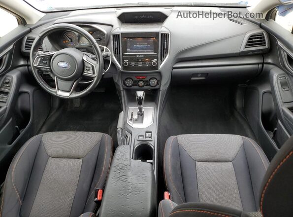 JF2GTADC0JH240475 2018 SUBARU CROSSTREK Белый Вид панели приборов