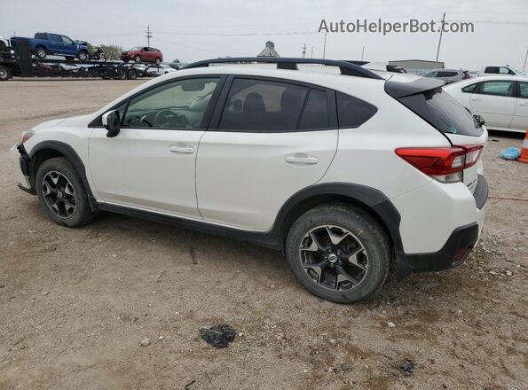 JF2GTADC0JH240475 2018 SUBARU CROSSTREK Белый Задняя левая четверть