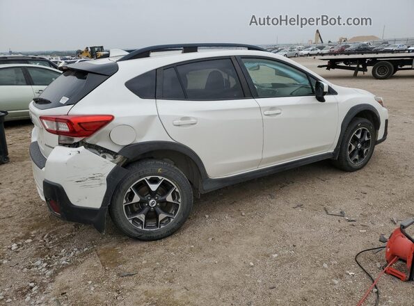 JF2GTADC0JH240475 2018 SUBARU CROSSTREK Белый Задняя правая четверть