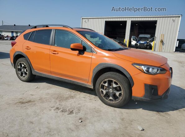 JF2GTADC2JH315192 2018 SUBARU CROSSTREK Orange Առջևի աջ