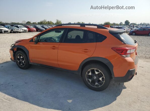 JF2GTADC2JH315192 2018 SUBARU CROSSTREK Orange Հետևի ձախ