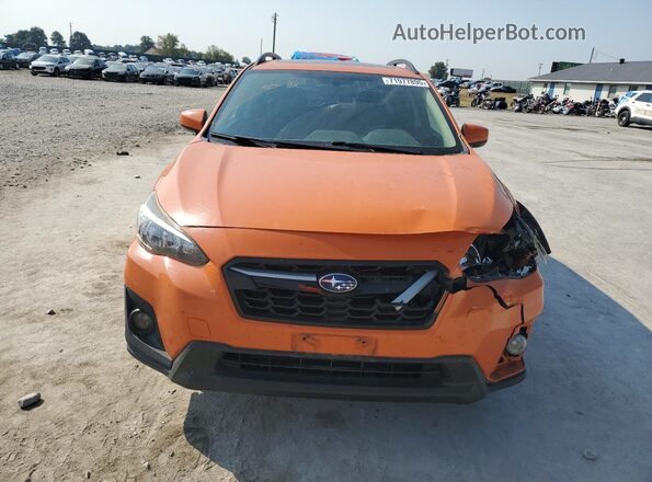 JF2GTADC2JH315192 2018 SUBARU CROSSTREK Orange Դիմացի տեսք