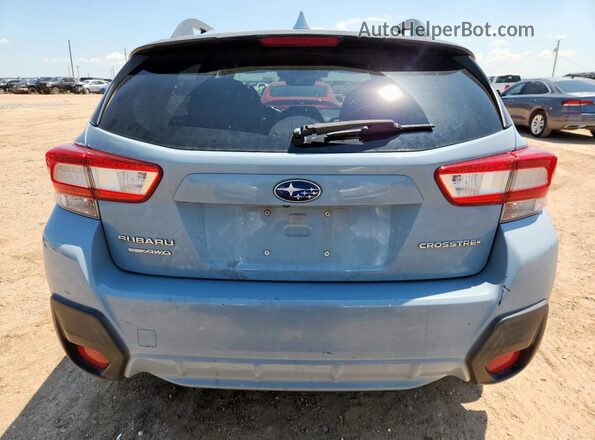 JF2GTADC7JH285493 2018 SUBARU CROSSTREK Blue Հետևի տեսք