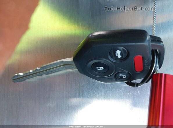 JF2GTADC8JH263695 2018 SUBARU CROSSTREK Red Vista del salpicadero