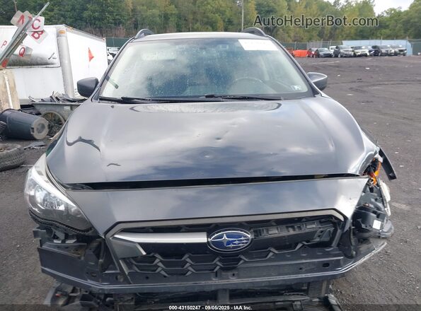 JF2GTADC8JH310241 2018 SUBARU CROSSTREK Серый Вид щитка приборов