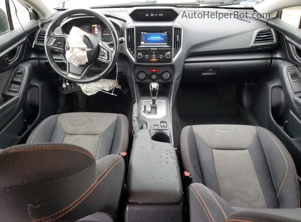 JF2GTADC9J8277881 2018 SUBARU CROSSTREK Charcoal Dashboard view