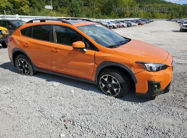 JF2GTADCXJ8243240 2018 SUBARU CROSSTREK Orange წინა მარჯვენა