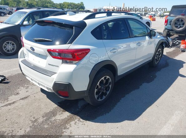 JF2GTAEC4MH211726 2021 SUBARU CROSSTREK Белый Задняя правая четверть