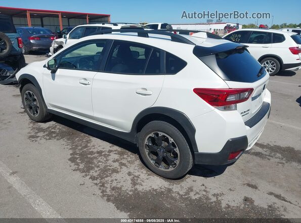 JF2GTAEC4MH211726 2021 SUBARU CROSSTREK Белый Задняя левая четверть