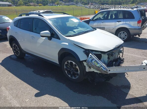 JF2GTAEC4MH211726 2021 SUBARU CROSSTREK Белый Передняя правая четверть
