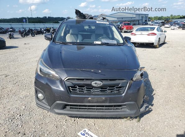 JF2GTAJC3J8237736 2018 SUBARU CROSSTREK Gray წინა ხედი
