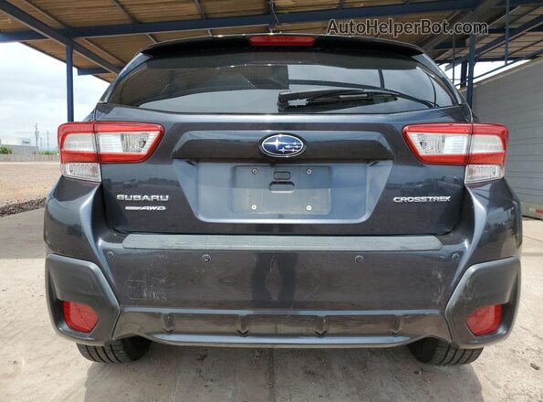 JF2GTALC3JH224787 2018 SUBARU CROSSTREK Blue Vista trasera