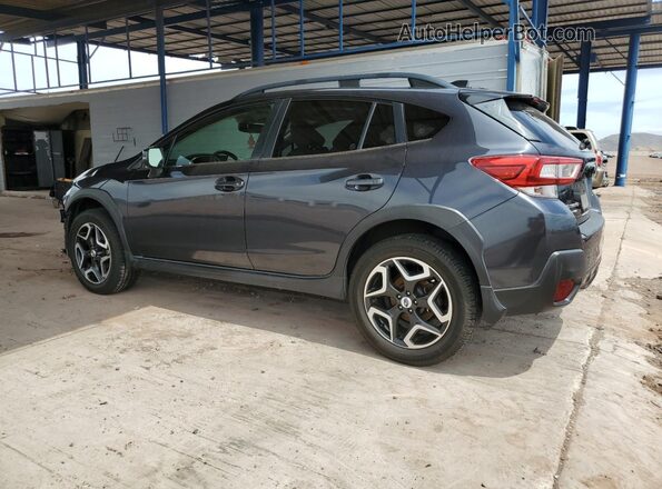 JF2GTALC3JH224787 2018 SUBARU CROSSTREK Blue Trasero izquierdo