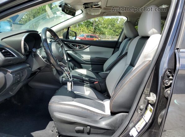 JF2GTALC5JH325944 2018 SUBARU CROSSTREK Серый Вид салона спереди