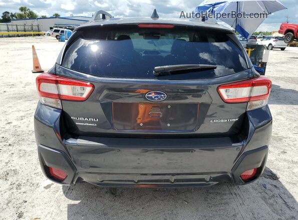 JF2GTALC5JH325944 2018 SUBARU CROSSTREK Серый Вид сзади