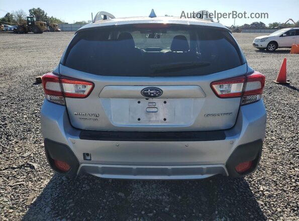 JF2GTAMC3JH202707 2018 SUBARU CROSSTREK Серебряный Вид сзади