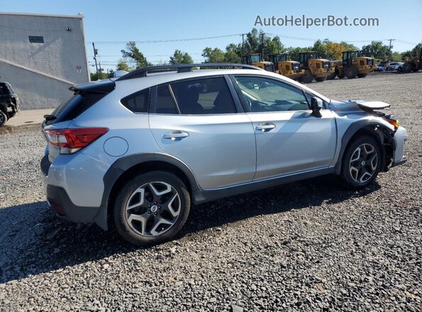 JF2GTAMC3JH202707 2018 SUBARU CROSSTREK Серебряный Задняя правая четверть