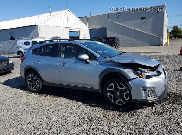 JF2GTAMC3JH202707 2018 SUBARU CROSSTREK Серебряный Передняя правая четверть