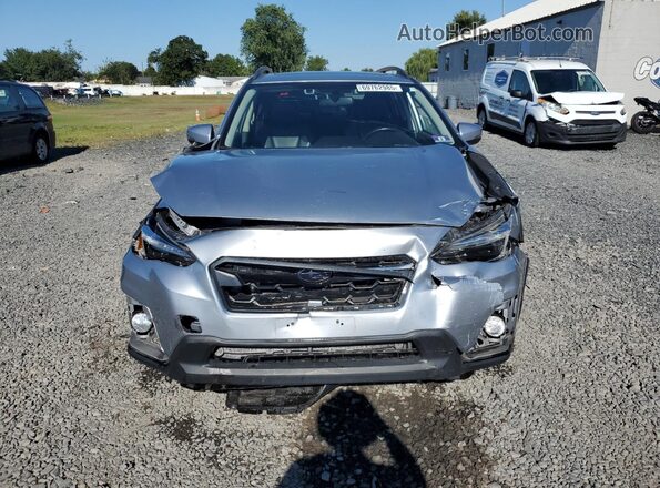JF2GTAMC3JH202707 2018 SUBARU CROSSTREK Серебряный Вид спереди