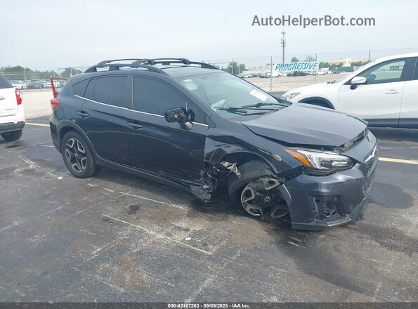 JF2GTAMC8J8344230 2018 SUBARU CROSSTREK Gray Front right