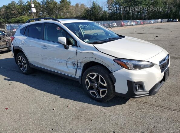 JF2GTAMC8JH238103 2018 SUBARU CROSSTREK White წინა მარჯვენა