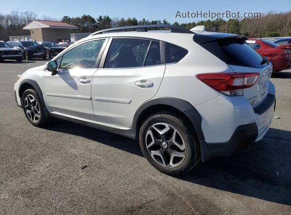 JF2GTAMC8JH238103 2018 SUBARU CROSSTREK White უკანა მარცხენა