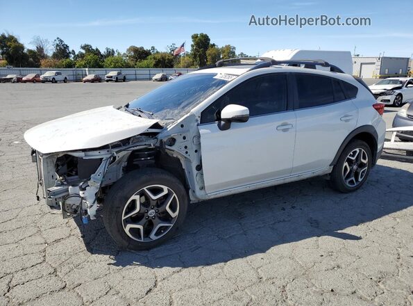 JF2GTAMCXJ8309821 2018 SUBARU CROSSTREK White Առջևի ձախ երեք քառորդ տեսարան