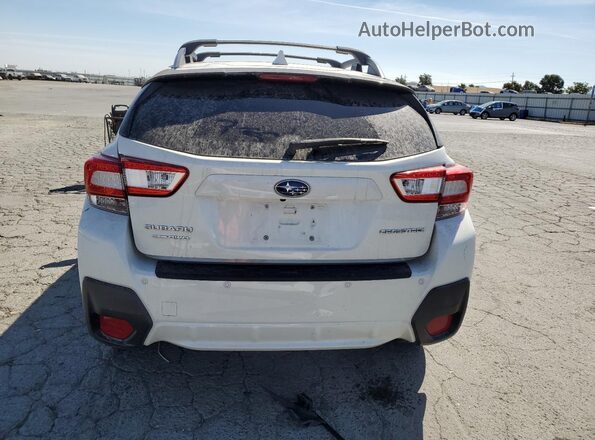 JF2GTAMCXJ8309821 2018 SUBARU CROSSTREK White Հետևի տեսք