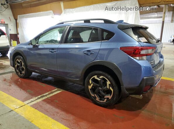 JF2GTHNC6MH374984 2021 SUBARU CROSSTREK Blue Հետևի ձախ