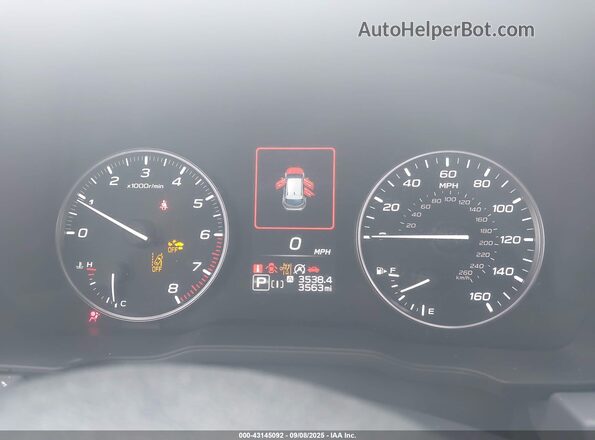 JF2GUHDC1S8267126 2025 SUBARU CROSSTREK Серый Вид задних сидений