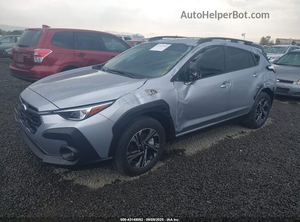 JF2GUHDC1S8267126 2025 SUBARU CROSSTREK Серый Передняя левая четверть